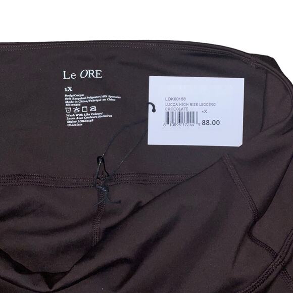 NWT! Bandier Le Ore Lucca High Rise Legging - Size 1X - Picture 7 of 10